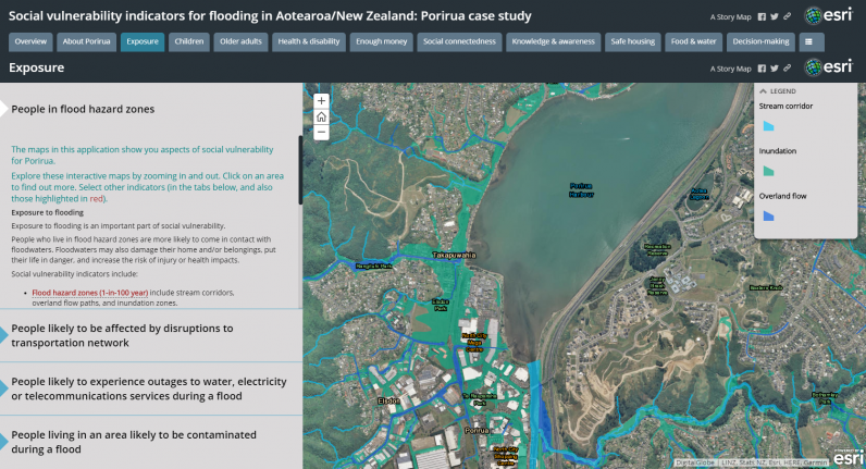 SVI Storymap for Porirua